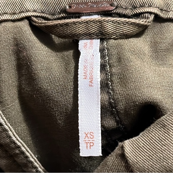 Free People Boho Military Peplum Jacket Size XSmall - Picture 11 of 11